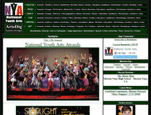 Tablet Screenshot of nationalyouththeatre.com